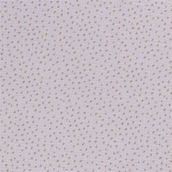 Muslin small polka dots - white