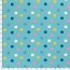 French-terry colorful dots light turquoise