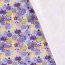 French terry wild honeycombs and star lilac