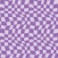 Bavlněný žerzej zdeformovaný kostkovaný šeřík fialový