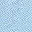 Baumwolljersey verzerrtes Karo babyblau