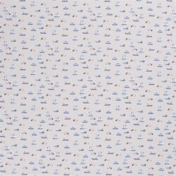 Cotton jersey watercraft light grey