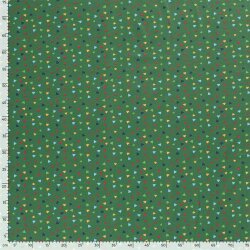 Katoenen jersey confettidriehoeken - groen