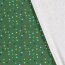 Katoenen jersey confettidriehoeken - groen