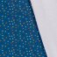 Cotton jersey confetti triangles indigo blue