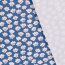 Cotton jersey shells indigo blue