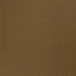 Cotton jersey raindrops brown
