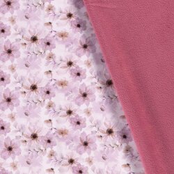 Softshell Digital Lluvia de Hojas - rosa