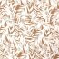 Viscose Poplin Flowers Camel