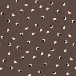 Crêpe viscose - brune