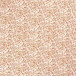 Viscose crepe flowers - red