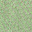 Slub en viscose de coton avec motif - vert
