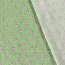 Slub en viscose de coton avec motif - vert