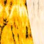 Maglia in viscosa con motivo - giallo