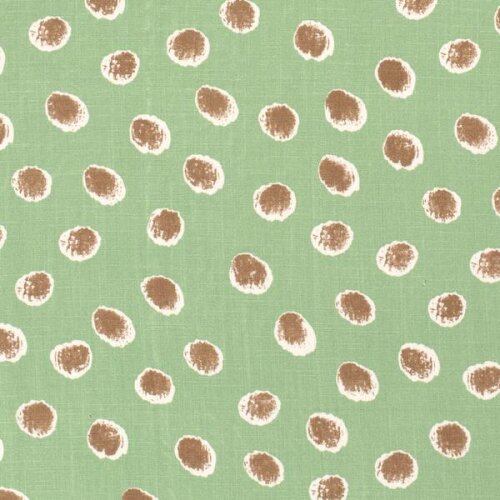 Viskose Jersey Punkte - grün