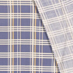Viskose Jersey Kariert - babyblau