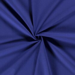 Woven cotton linen plain - royal blue