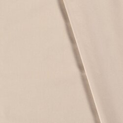 Lino tejido de algodón liso - beige