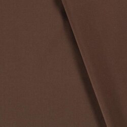 Lino tejido de algodón liso - marrón