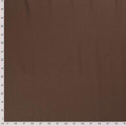 Woven cotton linen plain - brown