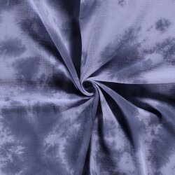 Muslin Tie-Dye Batik Indigo Bleu