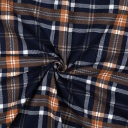FLANNEL PLAID - navy blue/red