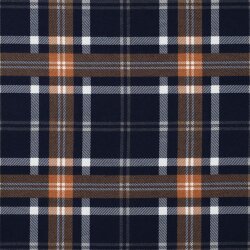 FLANNEL PLAID - navy blue/red