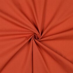 Katoen Poplin Bio ~ Organic - Stone Red