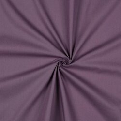 Popeline de coton Bio~Biologique - violet
