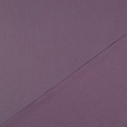 Popeline di cotone Bio~Organico - viola