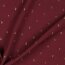 Viscose lurex - dark burgundy