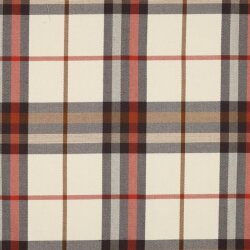 TARTAN CHECK - sabbia/MARRONE/ARANCIO