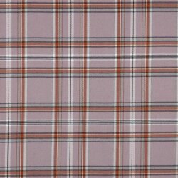 TARTAN CHECK - light purple/BROWN