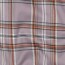 TARTAN CHECK - světle fialová/hnědá