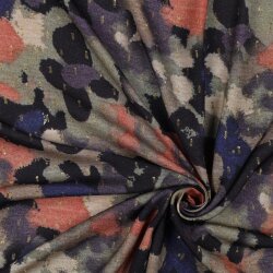 Viscose-Lurex Digital ABSTRACT - vert concombre