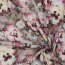 Viscose Digital Flowers - taupe