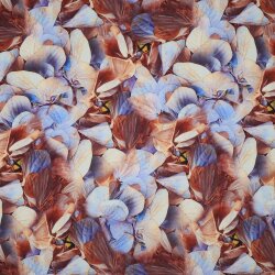 Viscose Digital Sheets - water blue