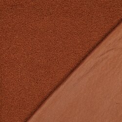 Teddy plush - rust brown