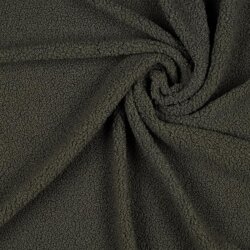 Teddy plush - dark forest green
