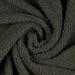 Teddy plush - dark forest green