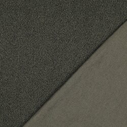 Teddy plush - dark forest green