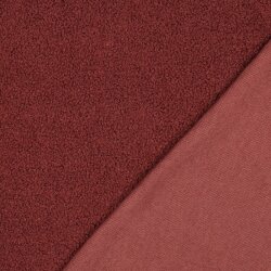 Teddy plush - wine red