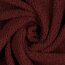 Teddystoff *Vera* - weinrot