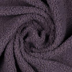 Teddy plush - dark lavender