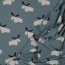 Cotton jersey MOOSE - denim blue