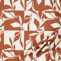 CANVAS ABSTRACT LEAVES