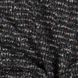 KNIT con SPANGLE - polvo rosa/gris