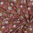 French Terry flowers - old red