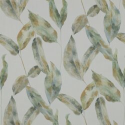Canvas Digital Olive Leaves - off-white