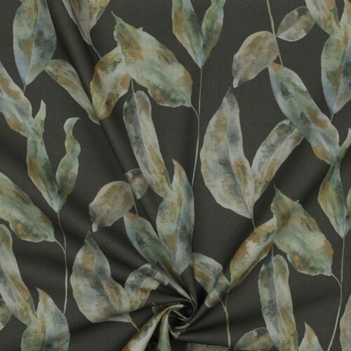 Canvas Digital Feuilles dolivier - olive foncé